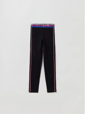 OVS Legginsy 1755717 Czarny Slim Fit