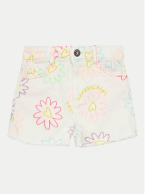 OVS Szorty materiałowe 2037023 Biały Regular Fit