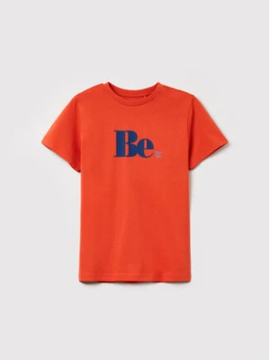 OVS T-Shirt 1493877 Pomarańczowy Regular Fit