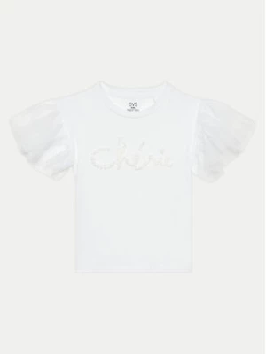 OVS T-Shirt 1984384 Biały Regular Fit