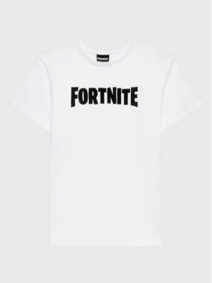 OVS T-Shirt FORTNITE 1434351 Biały Regular Fit