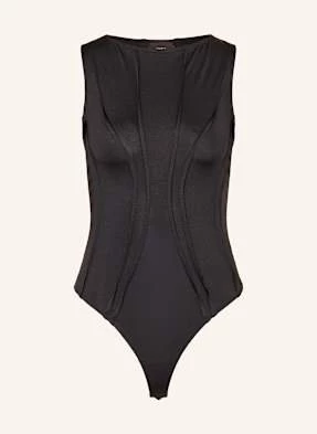 Ow Collection Body Ze Stringami Twist schwarz