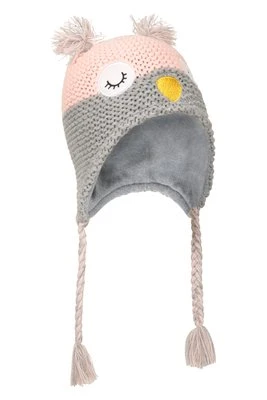 Owl – dziecięca czapka z dzianiny - Pink Mountain Warehouse
