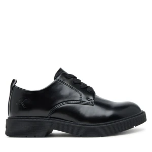 Oxfordy Calvin Klein Low Cut Lace-Up Shoe V3X4-83182-1453 S Czarny