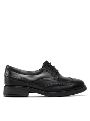 Półbuty Geox J Agata D J8449D 00043 C9999 S Czarny