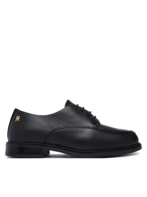 Oxfordy Tommy Hilfiger Classoc Leather Derby FW0FW09487 Czarny