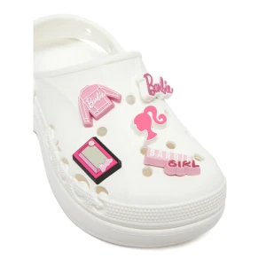 Ozdoba do butów Crocs BARBIE 5 PACK 10012070 5 PACK Różowy