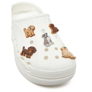 Ozdoba do butów Crocs DOGGIE DOODLE 5 PACK 10015106 Brązowy