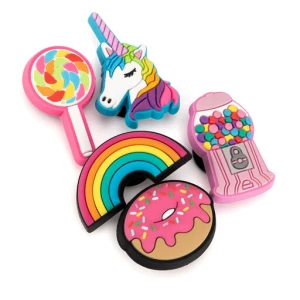 Ozdoba do butów Crocs EVERYTHING NICE 5 PACK 10008657 Różowy