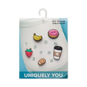 Ozdoba do butów Crocs Jibbitz Breakfast 5 Pack 10008656 Kolorowy