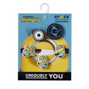 Ozdoba do butów Crocs Jibbitz Minions 5pck 10012725 Kolorowy