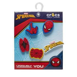 Ozdoba do butów Crocs Jibbitz Spider Man 5 Pck 10010007 Kolorowy
