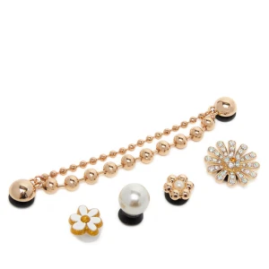 Ozdoba do butów Crocs PRETTY IN GOLD 5 PACK 10014866 Złoty