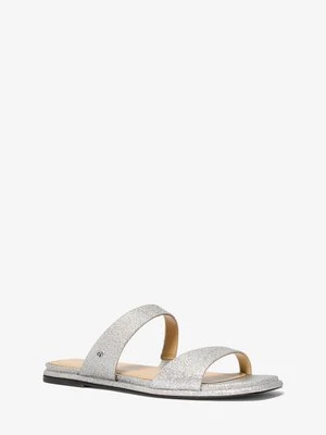 Ozdobione sandały Jaida z brokatowej skóry MICHAEL Michael Kors