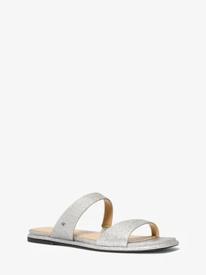 Ozdobione sandały Jaida z brokatowej skóry MICHAEL Michael Kors