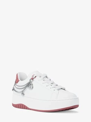 Ozdobne skórzane sneakersy Dottie na platformie MICHAEL Michael Kors