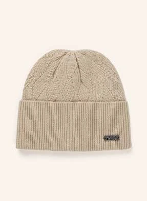 P.A.C. Czapka Kenla Z Dodatkiem Wełny Merino beige