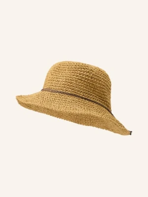 P.A.C. Kapelusz Słomkowy Lilen beige
