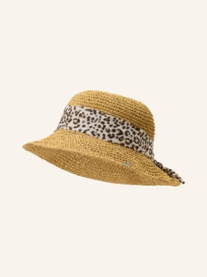 P.A.C. Kapelusz Słomkowy Lilen beige