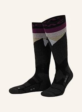 P.A.C. Skarpety Narciarskie Sk 9.2 Merino Extra Warm Z Dodatkiem Wełny Merino grau