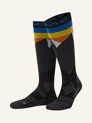 P.A.C. Skarpety Narciarskie Sk 9.2 Merino Extra Warm Z Dodatkiem Wełny Merino grau