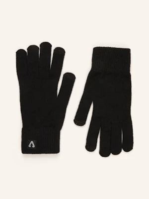 P.A.C. Wielofunkcyjne Rękawiczki Sportowe Z Wełną Merino I Funkcją Obsługi Ekranów Dotykowych schwarz