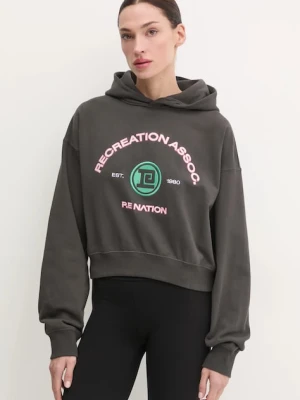 P.E Nation bluza bawełniana Cresent szary