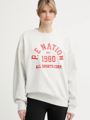 P.E Nation bluza damska z bawełną Backspin szary