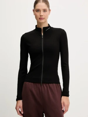 P.E Nation bluza Social Club damska kolor czarny gładka 252J044