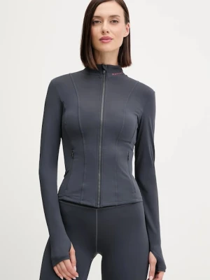 P.E Nation bluza treningowa Breakthrough kolor granatowy gładka 243J297