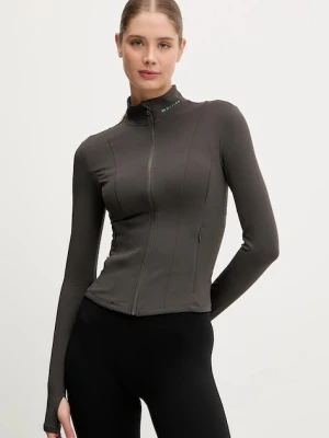 P.E Nation bluza treningowa Breakthrough kolor zielony gładka 243J297