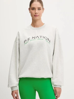P.E Nation bluza Volume damska kolor szary wzorzysta 252F197