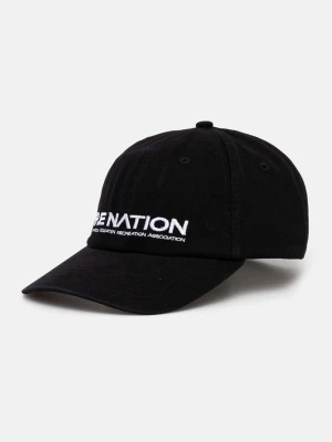 P.E Nation czapka z daszkiem bawełniana Homage Cap czarny