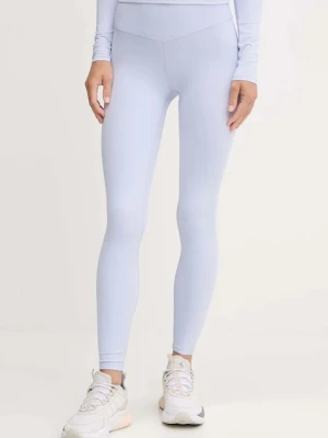 P.E Nation legginsy Signature damskie kolor niebieski gładkie 243G320