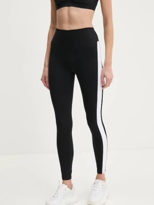 P.E Nation legginsy treningowe Freeplay 2 kolor czarny z aplikacją 243G321
