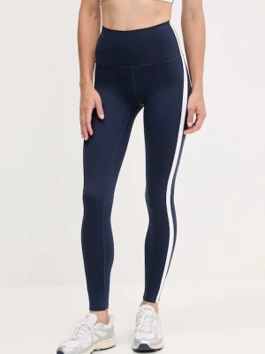 P.E Nation legginsy treningowe Highgate damskie kolor granatowy wzorzyste 252G089
