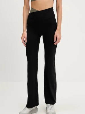 P.E Nation legginsy treningowe Wander damskie kolor czarny wzorzyste 252G131