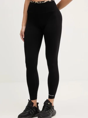 P.E Nation legginsy Vita damskie kolor czarny gładkie 243G343