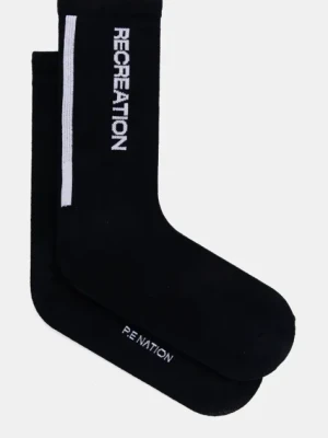 P.E Nation skarpetki Anthem Sock damskie kolor granatowy 243A425