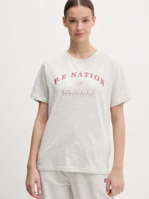 P.E Nation t-shirt bawełniany Liberation szary