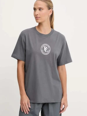 P.E Nation t-shirt bawełniany Pulse damski kolor szary 253T130