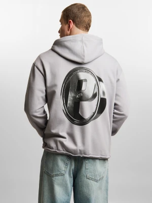 P Rim bluza rozpinana z kapturem regular męska szara Klasyk