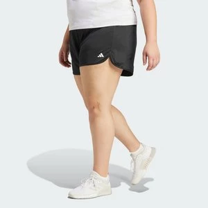 Pacer Essentials Knit High-Rise Shorts (Plus Size) Adidas