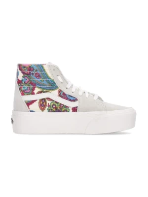 Paisley Bloom Wysokie Sneakersy Vans