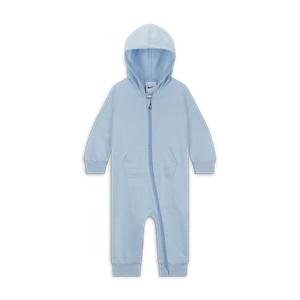 Pajacyk z kapturem dla niemowląt (0–9 M) Nike Baby Essentials - Niebieski