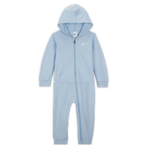 Pajacyk z kapturem dla niemowląt (12–24 M) Nike Baby Essentials - Niebieski