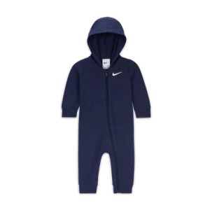 Pajacyk z kapturem dla niemowląt Nike Baby Essentials - Niebieski