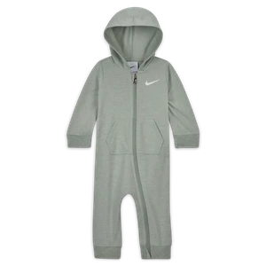Pajacyk z kapturem dla niemowląt Nike Baby Essentials - Szary