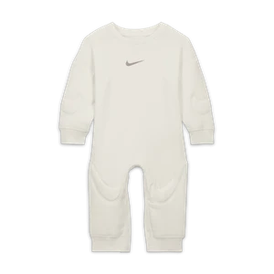 Pajacyk z kapturem dla niemowląt Nike „Ready, Set” - Biel