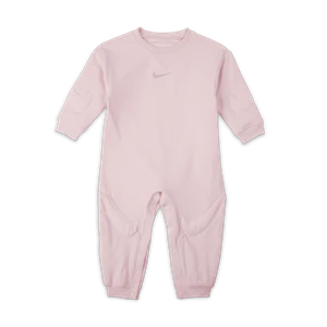 Pajacyk z kapturem dla niemowląt Nike „Ready, Set” - Różowy